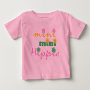 De Bebé Camiseta infantil Hippie Mini Mini Hippie
