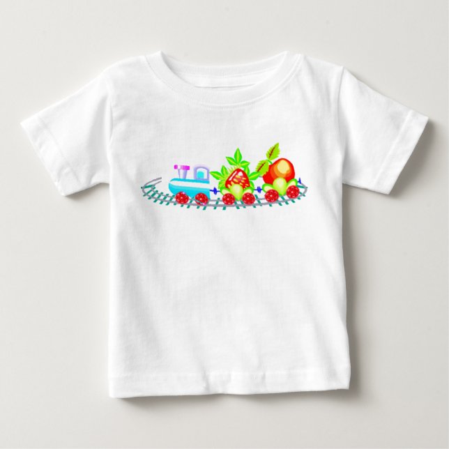 De Bebé Camiseta infantil juguetona (Anverso)