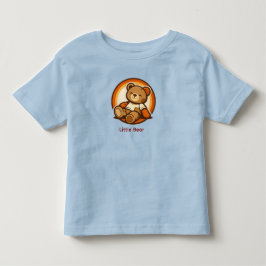 De Bebé Camiseta infantil Little Bear Cute Retro Kawaii