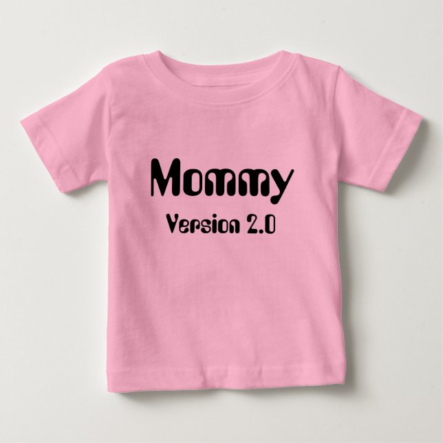 De Bebé Camiseta infantil mami versión 2.0 (Anverso)