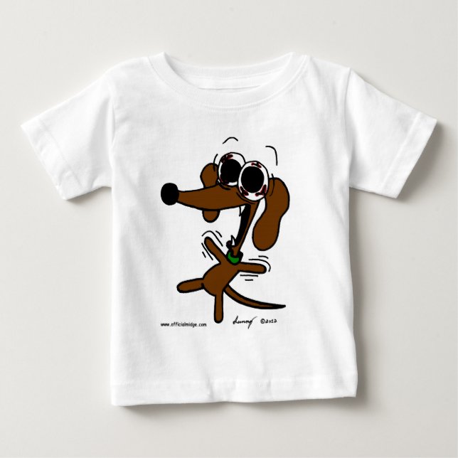 De Bebé Camiseta Infantil Midge Freakin 'Out (Anverso)
