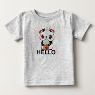 De Bebé Camiseta infantil Panda