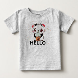 De Bebé Camiseta infantil Panda