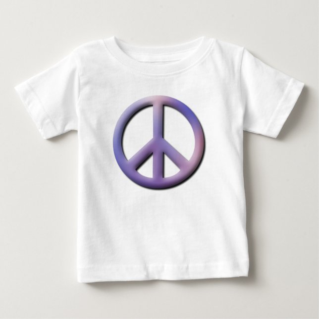De Bebé Camiseta infantil Peace (Anverso)
