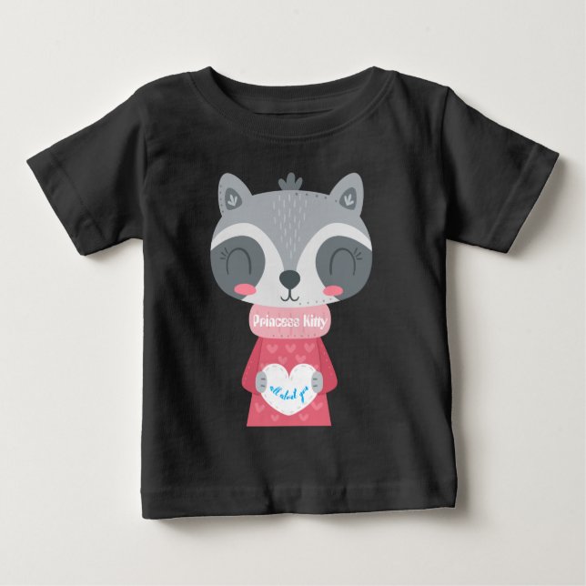 De Bebé Camiseta infantil Princesa Kitty (Anverso)