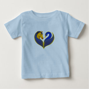 De Bebé Camiseta infantil Racing Hearts And Healing Spring