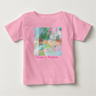 De Bebé Camiseta infantil Raspberry Fountain