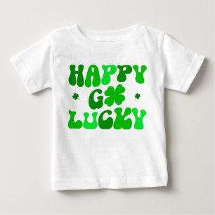 De Bebé Camiseta infantil Shamrock LUCKY