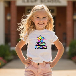 De Bebé Camiseta infantil Star Power Y2K Pop