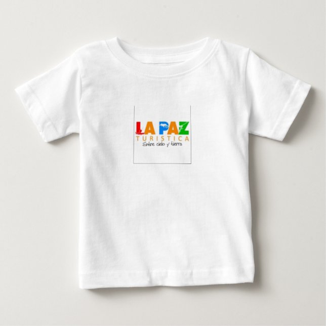 De Bebé Camiseta La Paz turistica (Anverso)