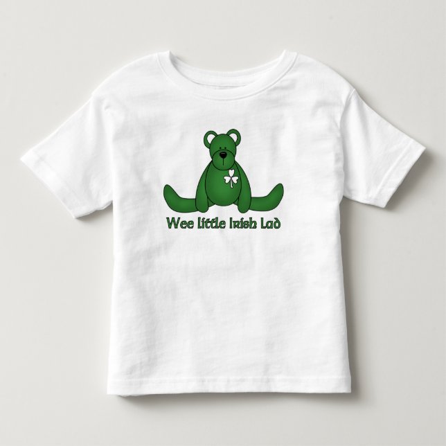 De Bebé Camiseta Lad irlandesa (Anverso)