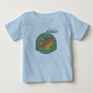De Bebé Camiseta Lazy Sunday Baby