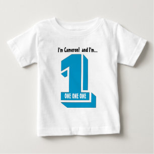 De Bebé Camiseta linda del cumpleaños para un Ver año 16