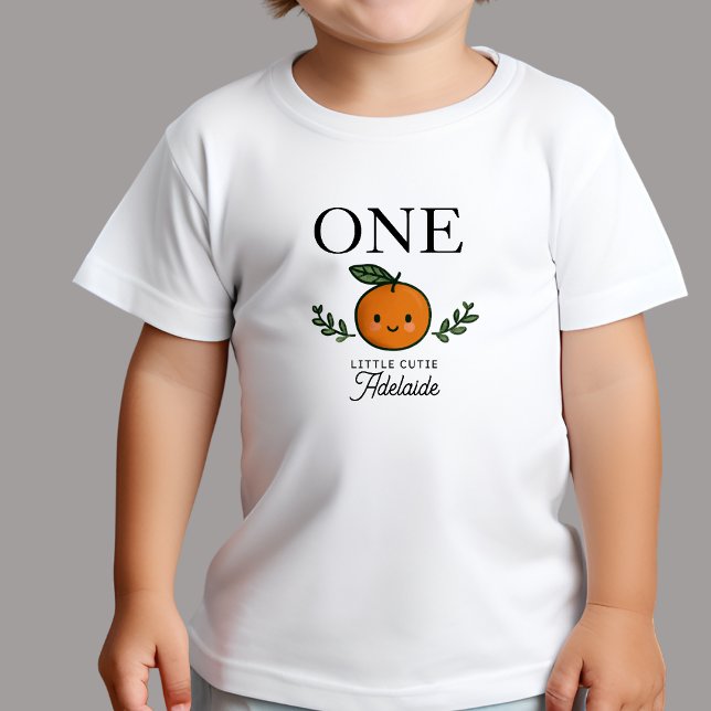 De Bebé Camiseta Little Cutie cumpleaños 1 año  (Subido por el creador)