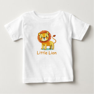 De Bebé Camiseta Little Lion