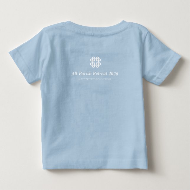 De Bebé Camiseta Little Retreat (Reverso)