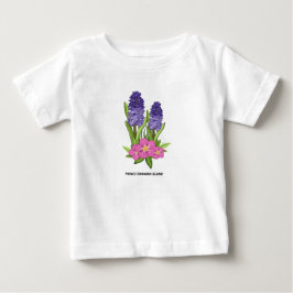 De Bebé Camiseta Lupines & Wild Roses PEI