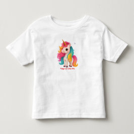 De Bebé Camiseta mágica como yo Unicornio – Niña pequeña