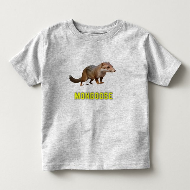 De Bebé Camiseta Mangosta (Anverso)