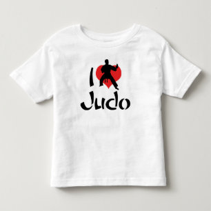 De Bebé Camiseta Me encanta el judo