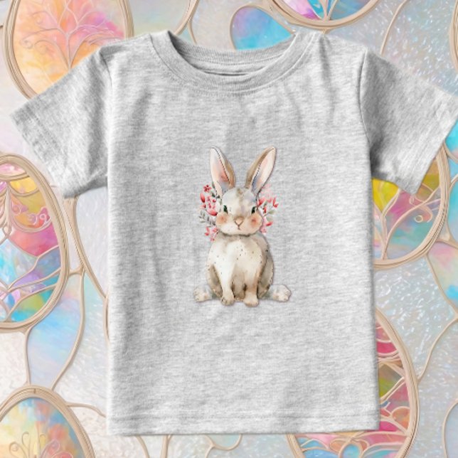 De Bebé Camiseta Me Encantan los Conejos (Subido por el creador)