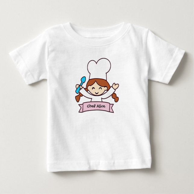 De Bebé Camiseta Mini Masterchef para pequeños cocineros! (Anverso)
