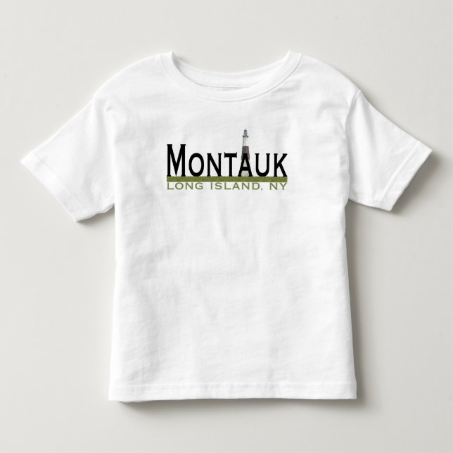De Bebé Camiseta Montauk (Anverso)