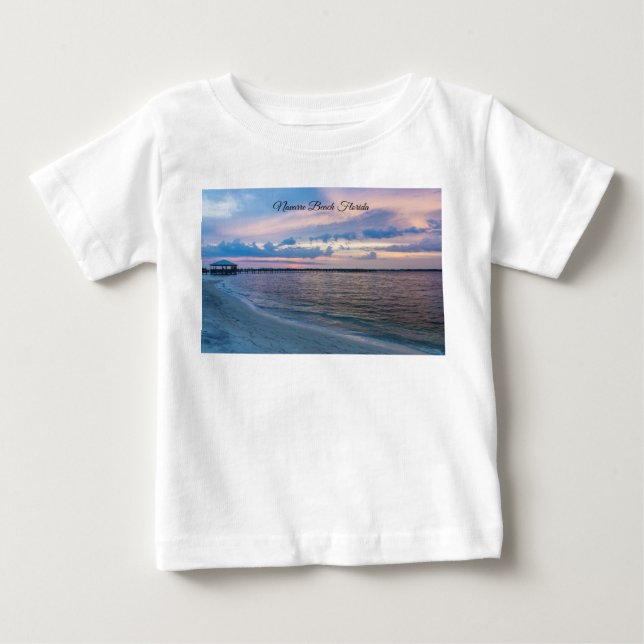 De Bebé Camiseta Navarre Santa Rosa Sunset Baby Toddler (Anverso)