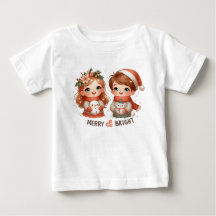 Camiseta navidad para niños