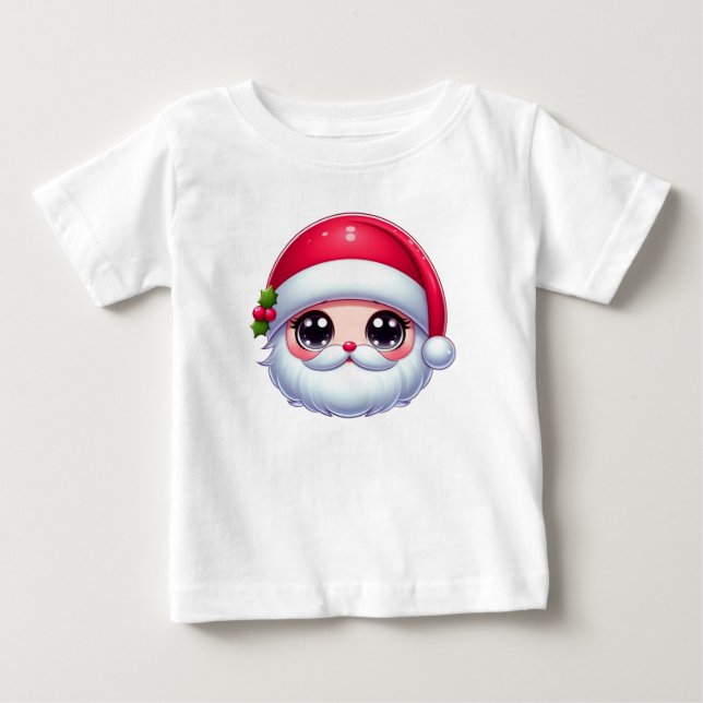 De Bebé Camiseta navidad para niños (Anverso)