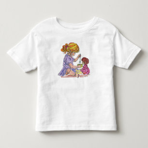 De Bebé Camiseta niña alimentando muñeca