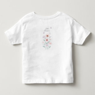 De Bebé Camiseta niño/a wildflower child little blossom pa