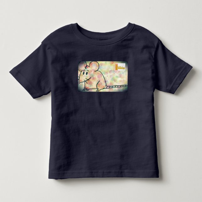 De Bebé Camiseta niño "Ratolín multicolor" (Anverso)