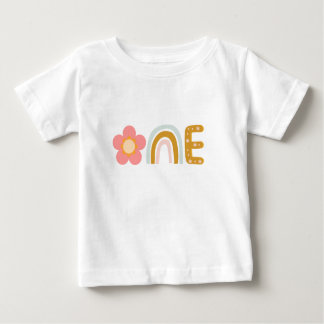 De Bebé Camiseta One Girl