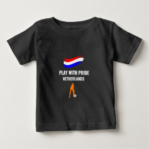 De Bebé Camiseta Orgullo Fútbol Países Bajos 2026