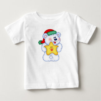 DE BEBÉ CAMISETA OSO NAVIDEÑO
