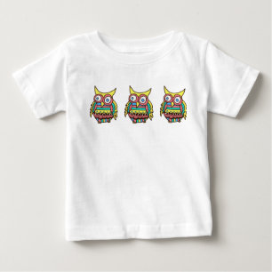 De Bebé Camiseta Owl Baby