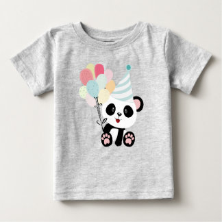 De Bebé camiseta panda
