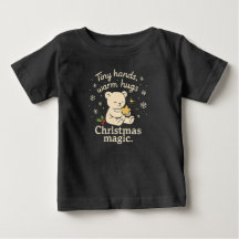 Camiseta para bebé: Manitas, Abrazos Cálidos, Magi