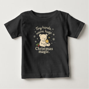De Bebé Camiseta para bebé: Manitas, Abrazos Cálidos, Magi