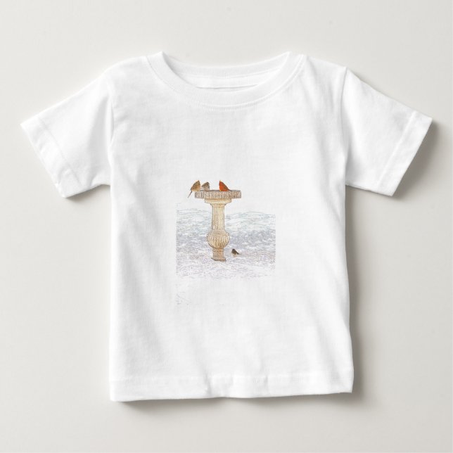 De Bebé Camiseta para bebés (Anverso)