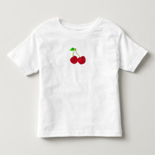 De Bebé Camiseta para bebés con cerezas