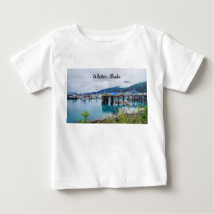 De Bebé Camiseta para bebes Whittier Alaska Harbour Toddle