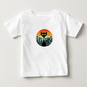 De Bebé Camiseta para gato
