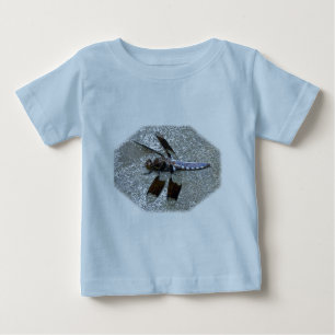 De Bebé Camiseta para lactantes con mosca azul