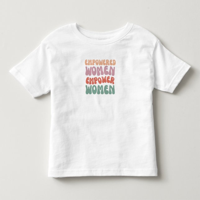 De Bebé Camiseta para mujeres empoderadas  (Anverso)