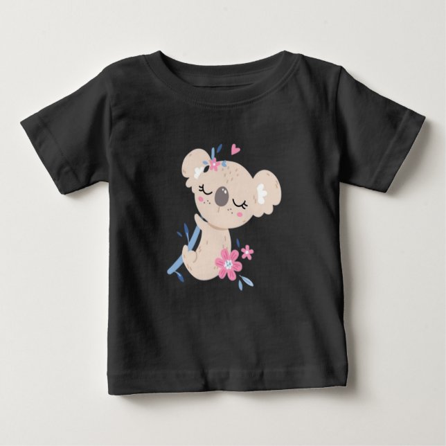 De Bebé Camiseta para niñas, camiseta para niños (Anverso)