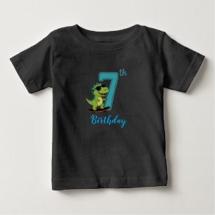 De Bebé Camiseta para niño/a en su 7º cumpleaños