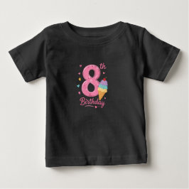 De Bebé Camiseta para niño/a en su 8º cumpleaños