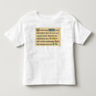 De Bebé Camiseta para niño con una declaración.